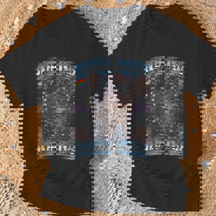 Oiia Oiia Cat スピニング キャット ミーム ファニー トレンディ キャット Tシャツ 高齢者への贈り物