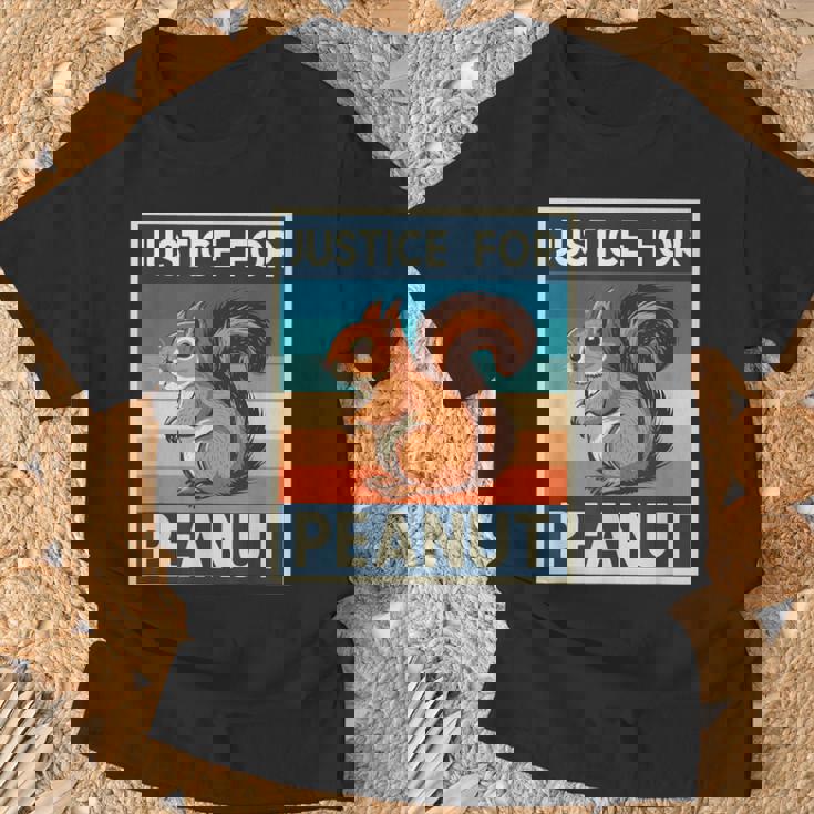 P'nut Pnutリスtシャツ ジャスティス ピーナッツザリス Tシャツ 高齢者への贈り物