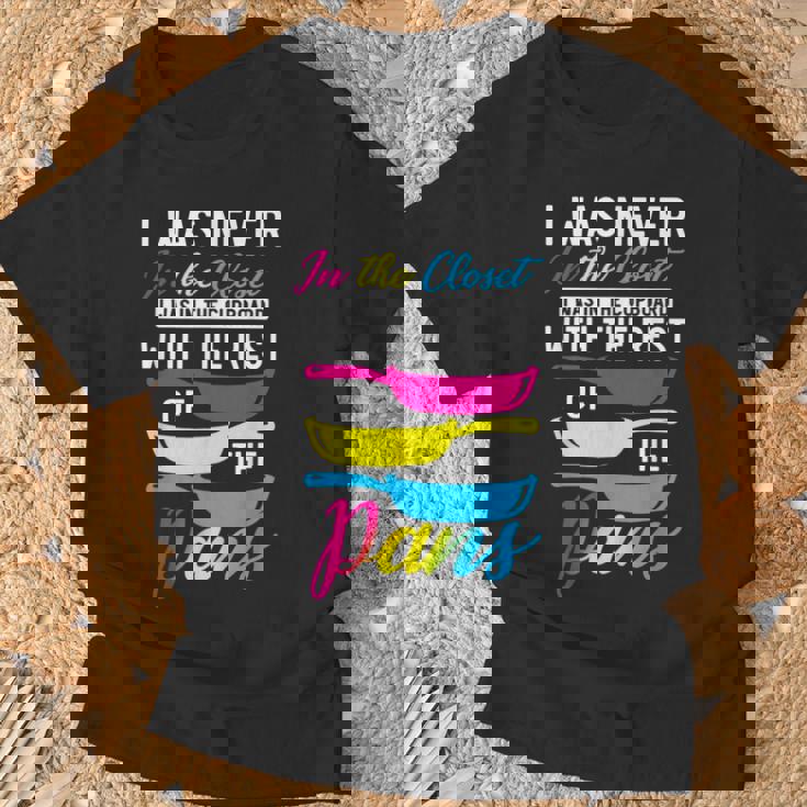 Pansexual Orgullo Pansexualartenes Bisexuales Lesbianas Gay Camiseta unisex Regalos para ancianos