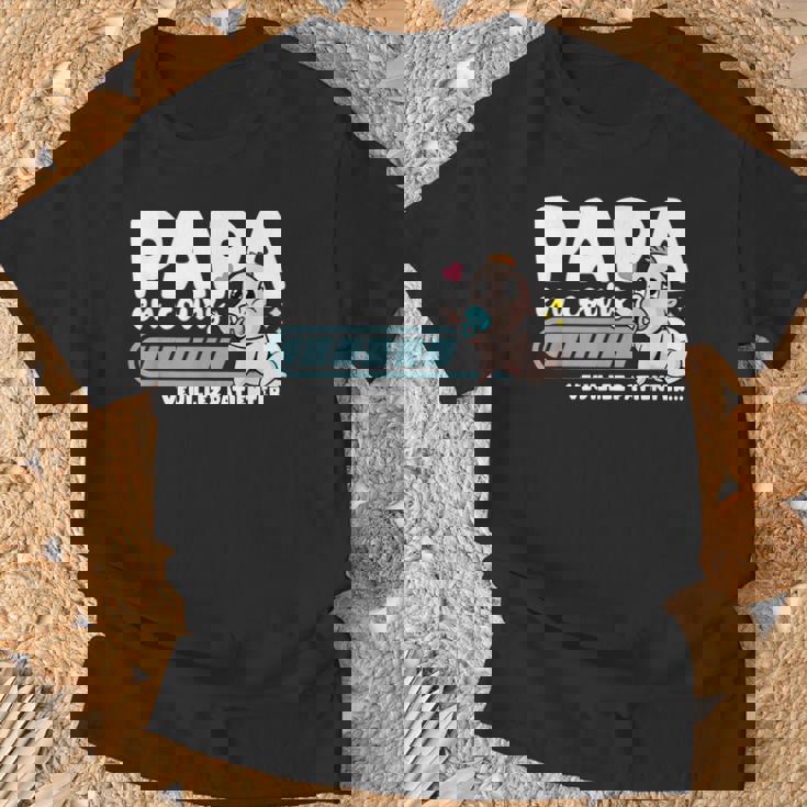 Papa En Cours Idée Annonce Grossesse Futur Papa T-Shirt Cadeaux pour les vieillards