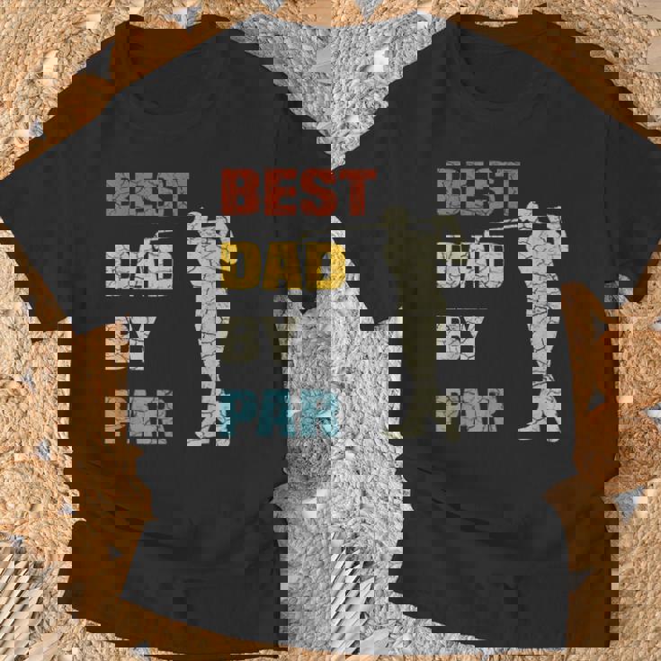 メンズ Par Golf Best Dad Tシャツ 高齢者への贈り物