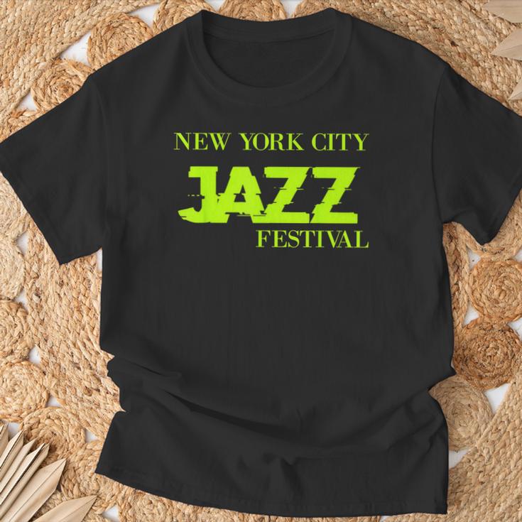 Para Los Amantes Del Jazz Y Músicos El Festival De Té De Nueva York Camiseta unisex Regalos para ancianos