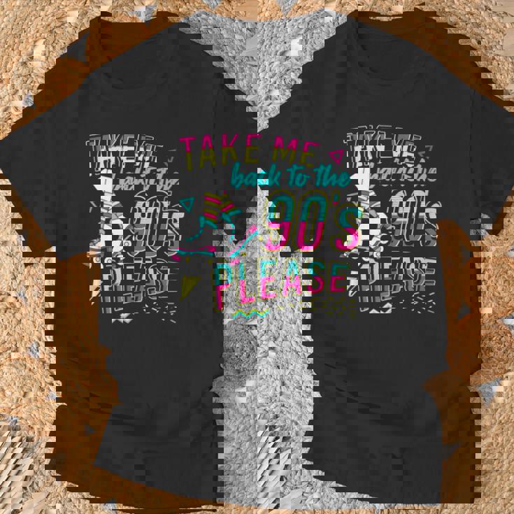 Patín De Los 90 Diseño Para Una Chica Patinadora In Mangas Camiseta unisex Regalos para ancianos