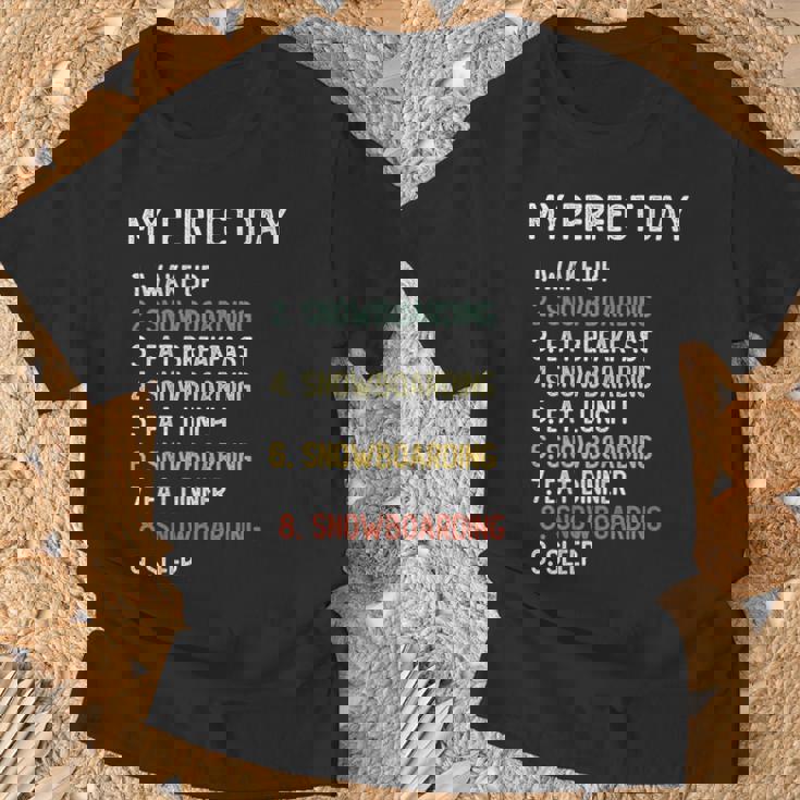 Perfect Day スノーボード シャツ メンズ ボーイズ ティーン スノボ Tシャツ 高齢者への贈り物