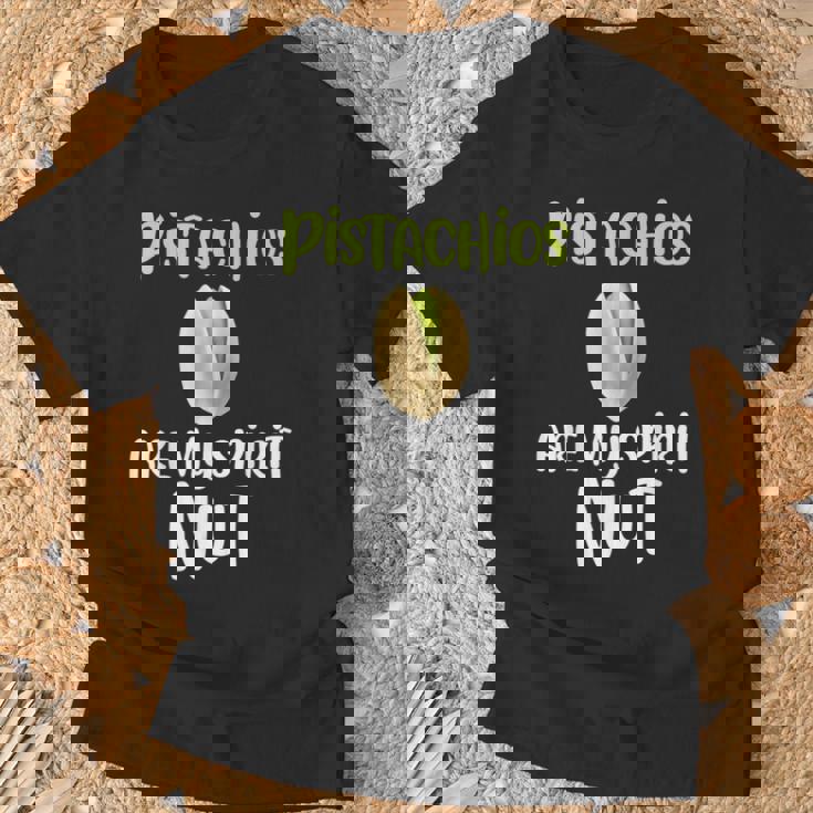 Pistachios Are Mypirit ナッツアイスクリームトッピングチョコレート Tシャツ 高齢者への贈り物