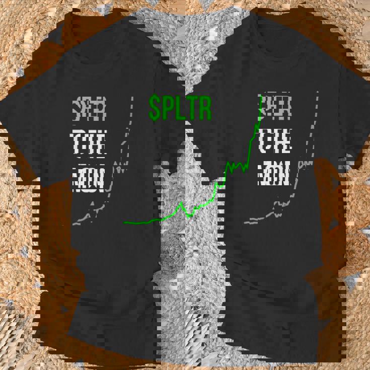 Pltr トゥザムーンストックティッカー Wsb 面白いミーム Tシャツ 高齢者への贈り物