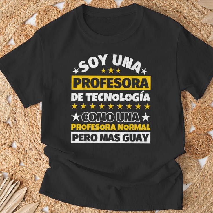 Profesora De Tecnología Regalo Camiseta unisex Regalos para ancianos