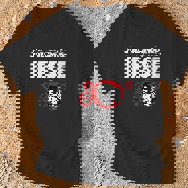 I Me Queréis Irse Cuello Camiseta unisex Regalos para ancianos