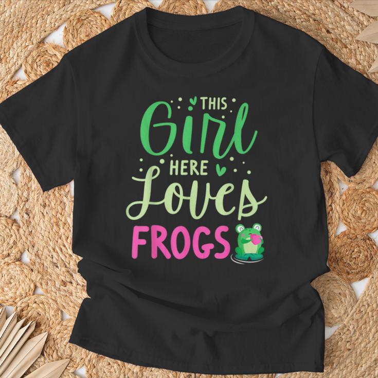 Rana Ranaapo Cuento De Hadas Anfibios Camiseta unisex Regalos para ancianos