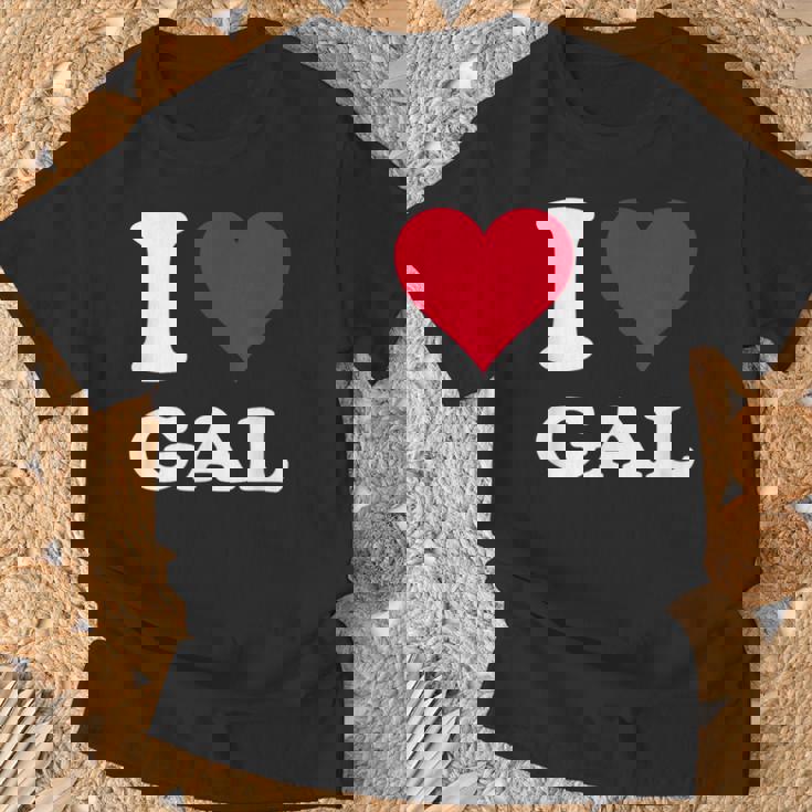 Red Heart I Love Gal Tシャツ 高齢者への贈り物