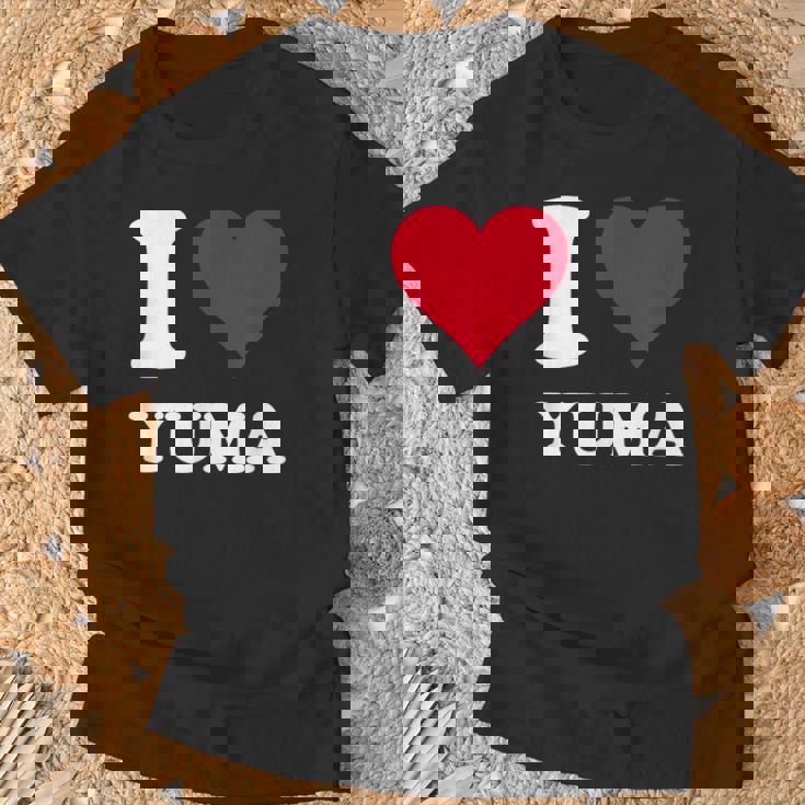 Red Heart I Love Yuma Tシャツ 高齢者への贈り物