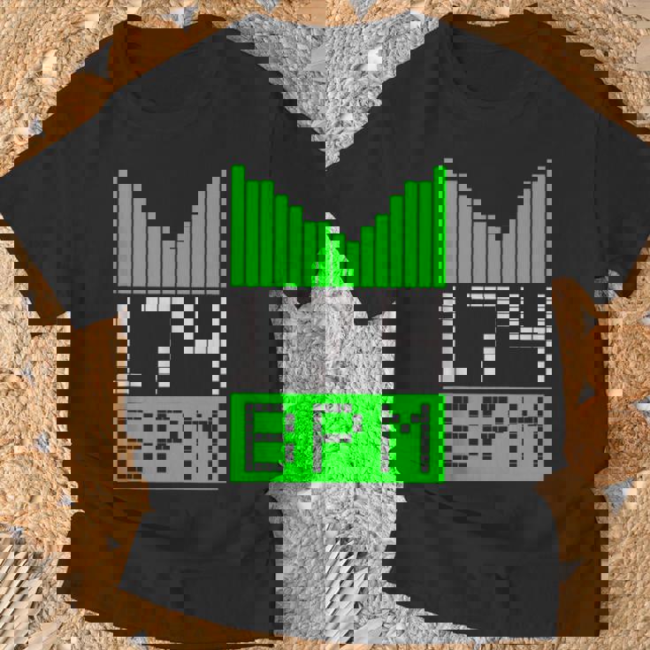 Regalo De Dj Dnb Jungle Party Raver De Drum & Bass 174 Bpm In Mangas Camiseta unisex Regalos para ancianos
