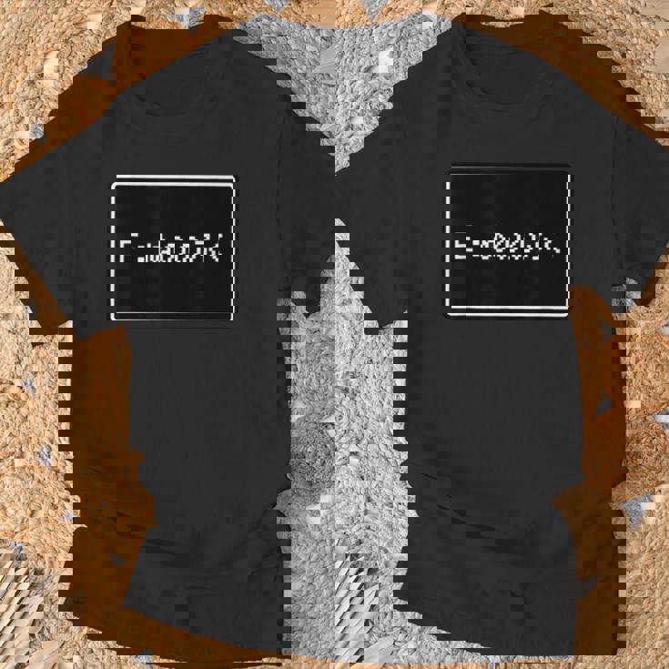 Rpg 風 パロディ『E：ぬののふく』ゲーム【変なデザイン屋さん】ドット 文字 ウィンドウ ゲーマー 配信用 面白い Tシャツ 高齢者への贈り物