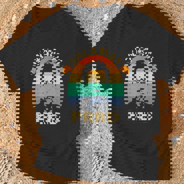 Salamat Prrd フィリピン ディゴン・ドゥテルテ大統領 ありがとう Tシャツ 高齢者への贈り物