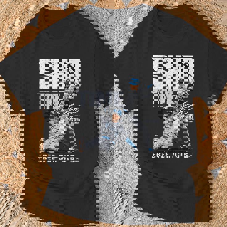 Sho-Time Fastest To 50-50Hohei Ohtani Los Angeles Mlbpa Tシャツ 高齢者への贈り物