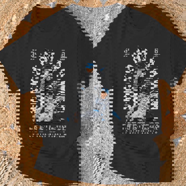 Shohei Ohtanipeed & Power 50-50 Los Angeles Mlbpa Tシャツ 高齢者への贈り物