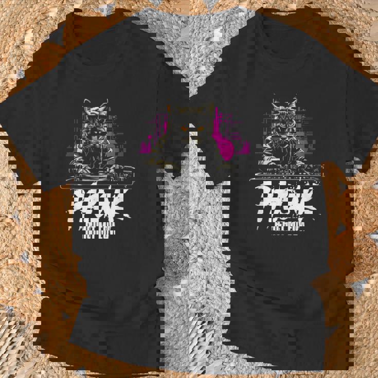 Sigma Phonk Edm Cat Dj Phonk Right Meow Tシャツ 高齢者への贈り物