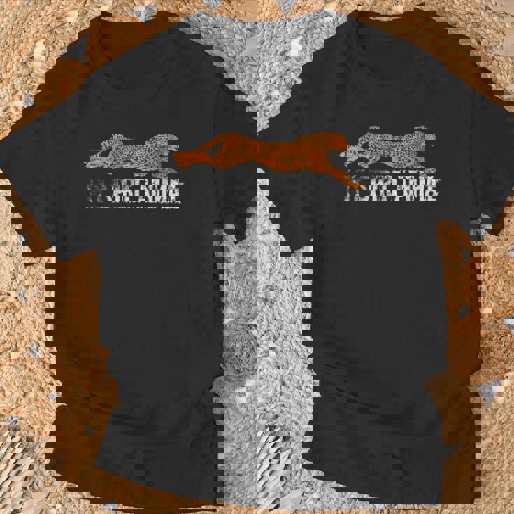 Spirit Animal チーターtシャツ ファストアフリカンキャットシルエット Tシャツ 高齢者への贈り物