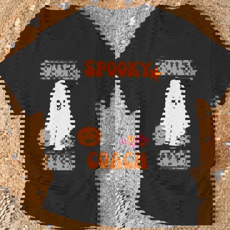 Spooky Ghost Dogs ハロウィンtシャツ コーチに最適 Tシャツ 高齢者への贈り物