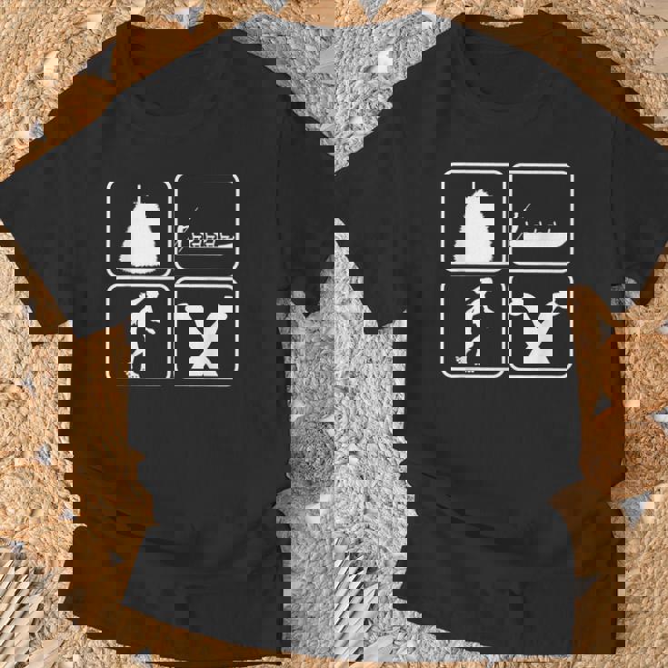 Spreewald Home Nature Railway Tradition Paddle Holiday T-Shirt Geschenke für alte Männer