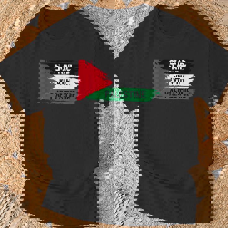 Stand With Palestineupporters Free Gaza エルサレムモスク Tシャツ 高齢者への贈り物