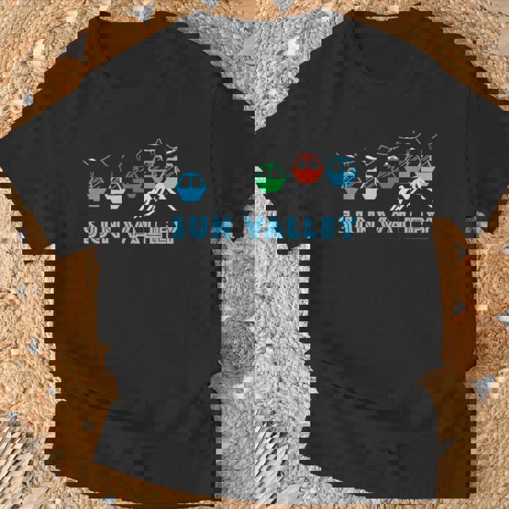 Sunalley スキーマウンテンゴンドラ サンバレー アイダホ Tシャツ 高齢者への贈り物