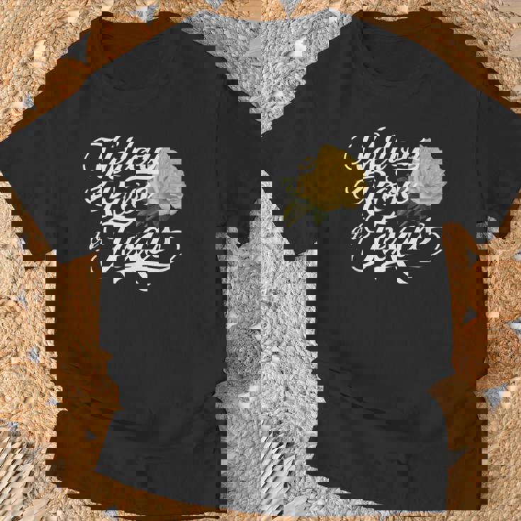 Texasイエローローズイエローローズ Tシャツ 高齢者への贈り物