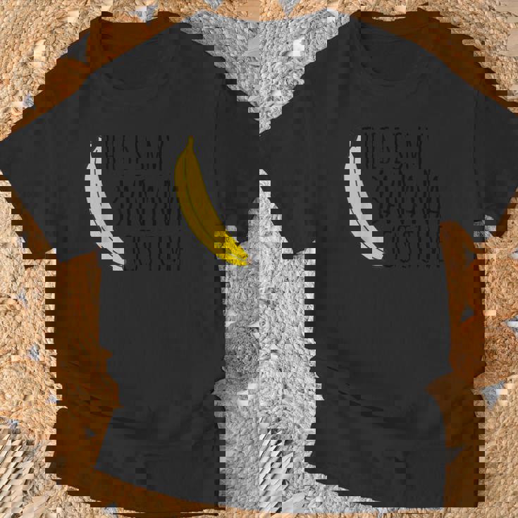 This Is My Banana Costume これが私のバナナの衣装 Tシャツ 高齢者への贈り物