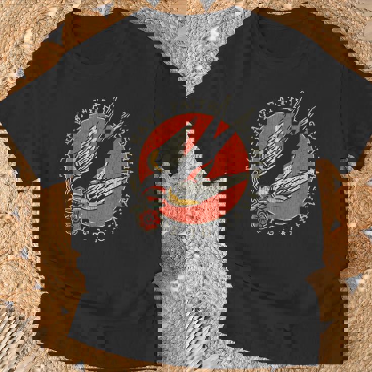 To Have Faith Is To Have Wings Oldchoolwallow Tattooスワロータトゥー Tシャツ 高齢者への贈り物