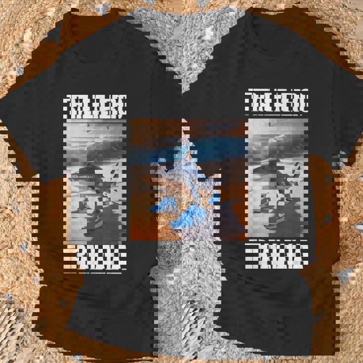 Tralalero Tralala Bootleg Brainrot イタリアン ブレイン ミーム Tシャツ 高齢者への贈り物