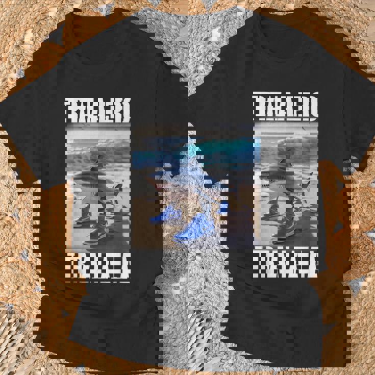Tralalero Tralala Shark Italian Brain Rot Meme T-Shirt Gifts for Old Men