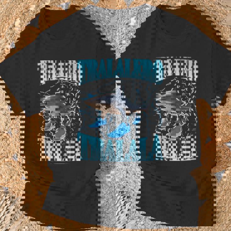 Tralalero Tralala 面白い イタリアン ブレイン ミーム ボーイズ キッズ Tシャツ 高齢者への贈り物