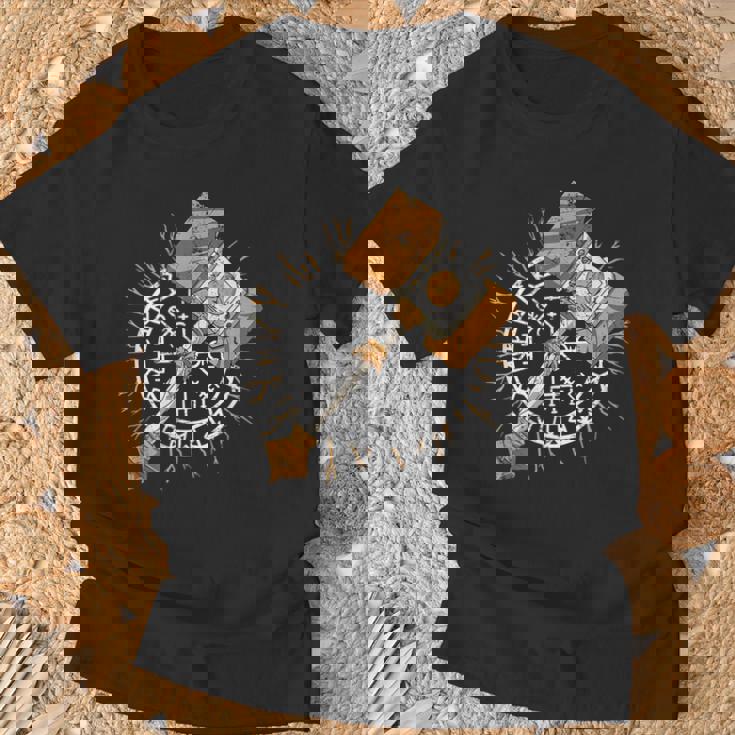 Trenikingo Para Ragnarok Odin Dios Marca Camiseta unisex Regalos para ancianos
