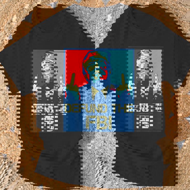 Trump Defund The Fbi ビンテージ プロトランプ 2024 愛国的 Tシャツ 高齢者への贈り物