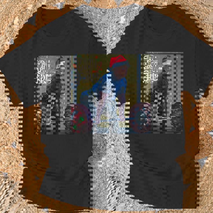 Trump Its All About The Form デッドリフティング ワークアウト クリスマス Tシャツ 高齢者への贈り物