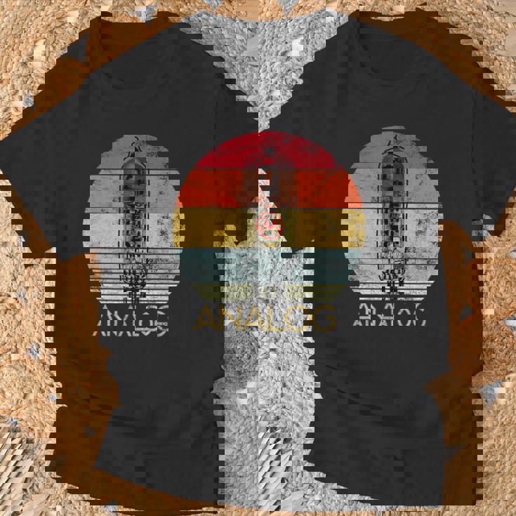 Tubo Deacío Audio Retro Amplificador Deálvula Camiseta unisex Regalos para ancianos