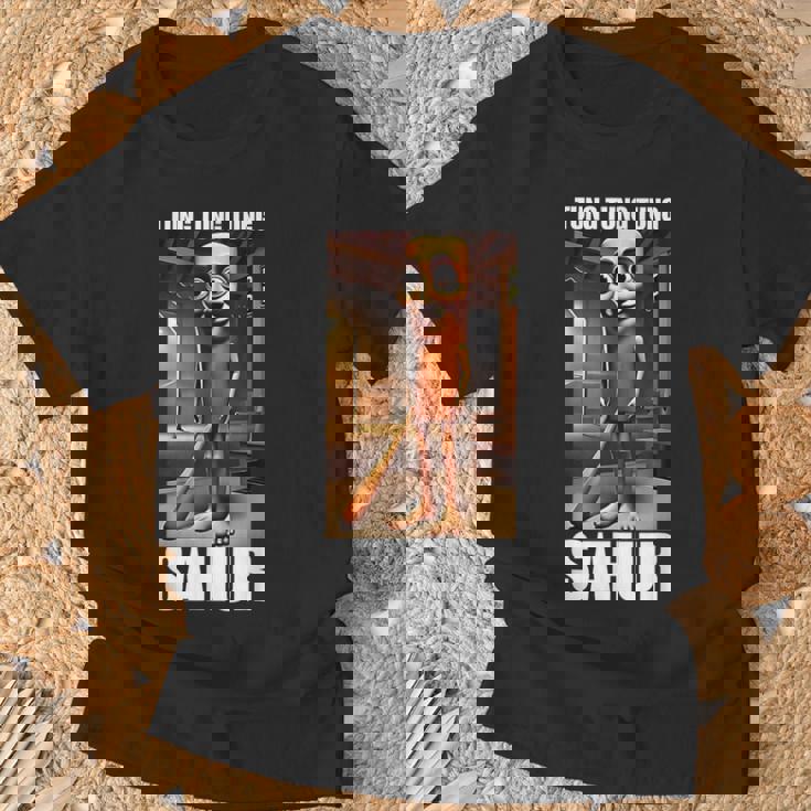 Tung Tung Tungahur Italian Brainrot Meme Tシャツ 高齢者への贈り物