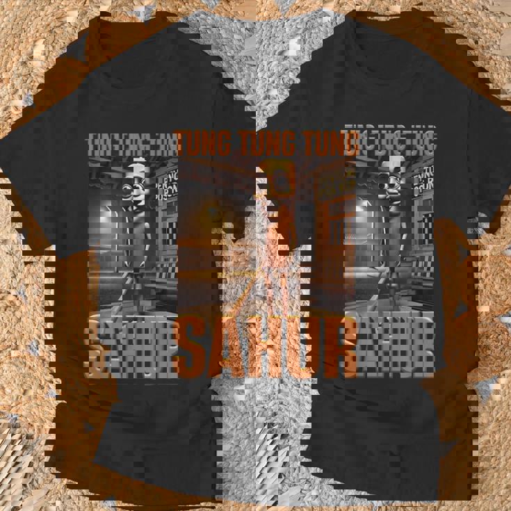 Tung Tung Tungahur Ai モンスター イタリアン ブレイン ロート キッズ 男の子 Tシャツ 高齢者への贈り物