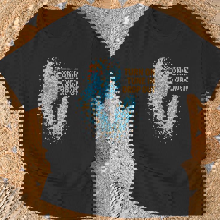 Turn On Tune In Drop Out ターンオン チューンイン ドロップアウト Tシャツ 高齢者への贈り物