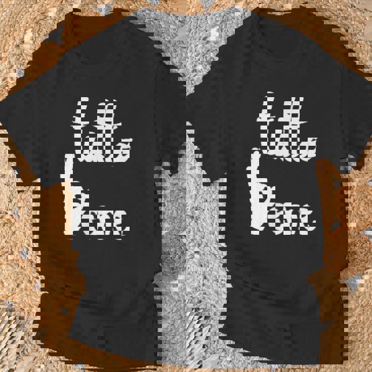 Tutto Bene イタリア語のいいことわざ Okay Good Excellent Tシャツ 高齢者への贈り物