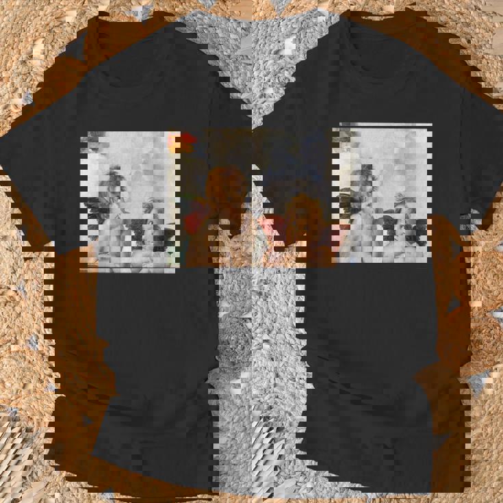 Two Angels Cherubs システィーナ Tシャツ 高齢者への贈り物