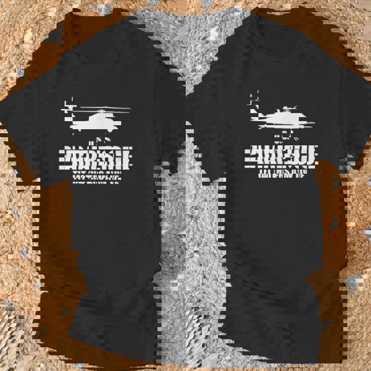 Us パラレスキュー Tシャツ 高齢者への贈り物