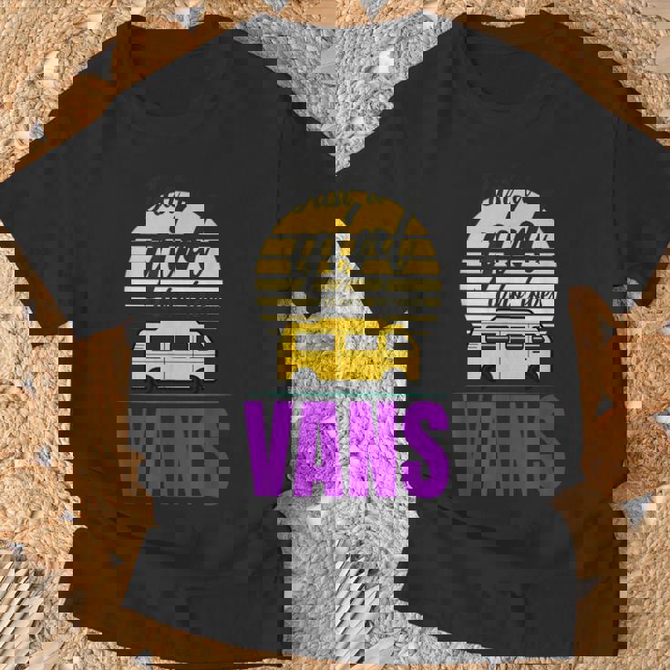 Van Life サンサーファーガールanlife バンを愛する少女 Tシャツ 高齢者への贈り物