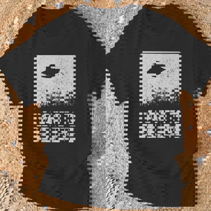 I Want To Believe I Aliens Ufo エリア 51 Roswell Tシャツ 高齢者への贈り物