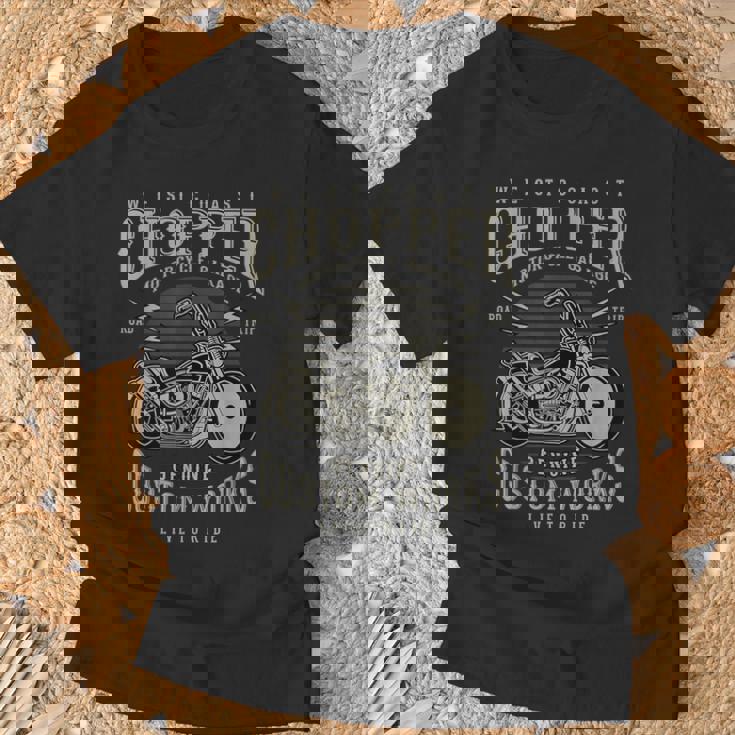 West Coast Chopper オートバイtシャツ Tシャツ 高齢者への贈り物