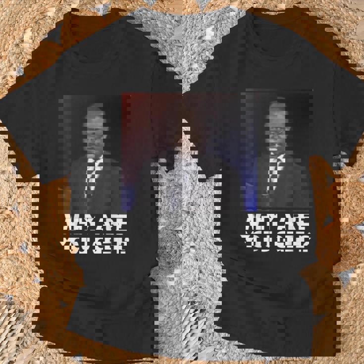 Why Are You Gay Tシャツ 高齢者への贈り物