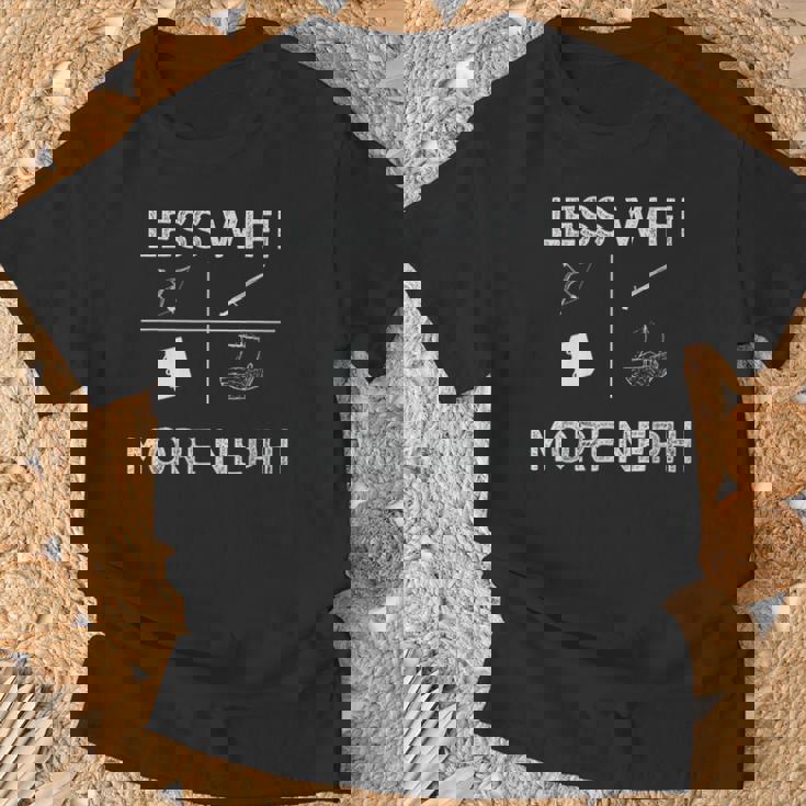 Wifiを減らしニーファイを増やすlds宣教師とミームの贈り物 Tシャツ 高齢者への贈り物