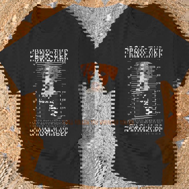 I Will Follow You Wherever You Go ジャック・ラッセル・テリア Tシャツ 高齢者への贈り物