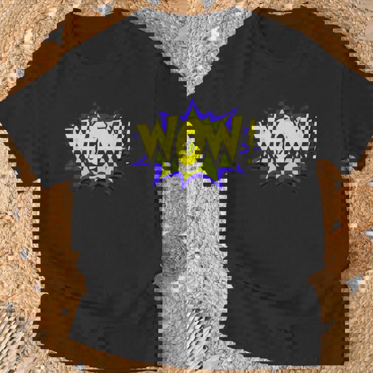 Wow Wow Dad Mom メンズ レディース ボーイズ ガールズ ファニーギフトtシャツ Tシャツ 高齢者への贈り物