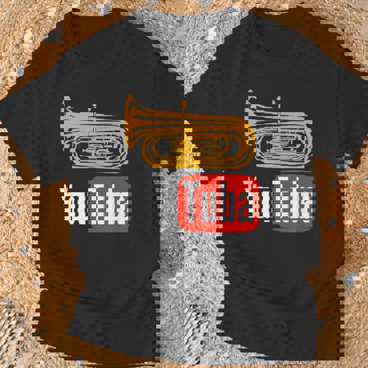 Youtuba おもしろ金管楽器 Tシャツ 高齢者への贈り物